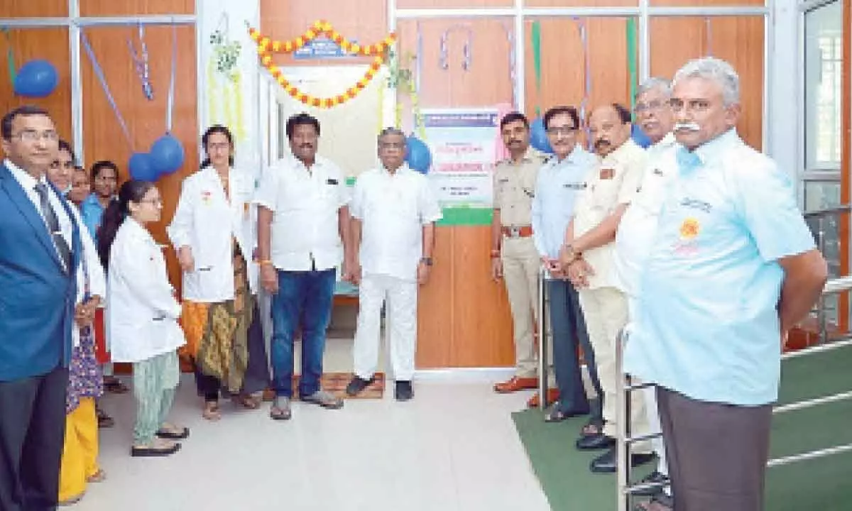Karimnagar: Commissioner of Police L Subbarayadu lauds Eye Hospital’s services to underprivileged