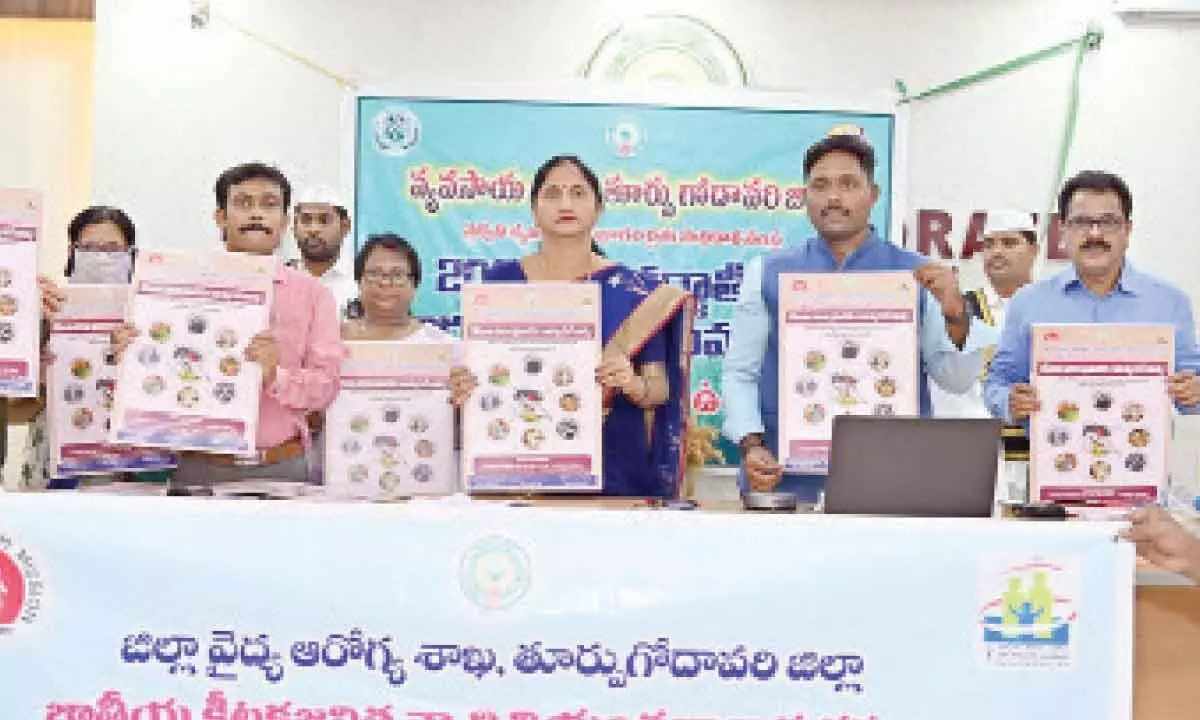 Rajamahendravaram: Dengue Prevention Day posters released