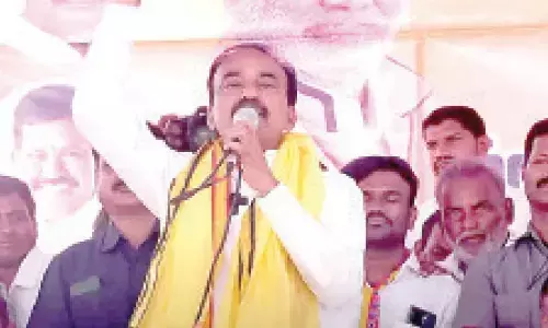 Rangareddy: MLA Eatala Rajender Mahasabha held in Shadnagar