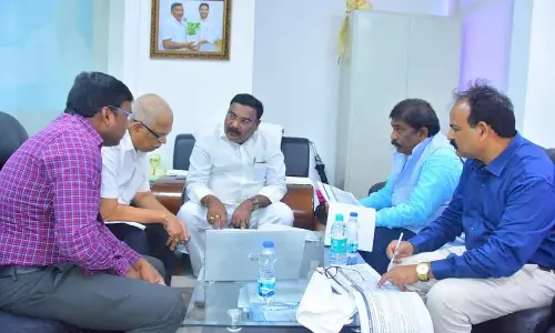 Vijayawada: Leather Industries Development Corporation of Andhra Pradesh to take up works worth `65 cr, says Merugu Nagarjuna