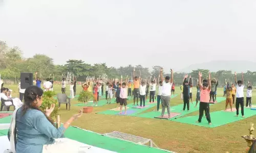 Visakhapatnam: Week-long yoga camp by ECORWWO begins