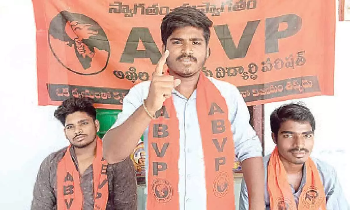 Wanaparthy: Police flayed for ‘beating’ ABVP leader