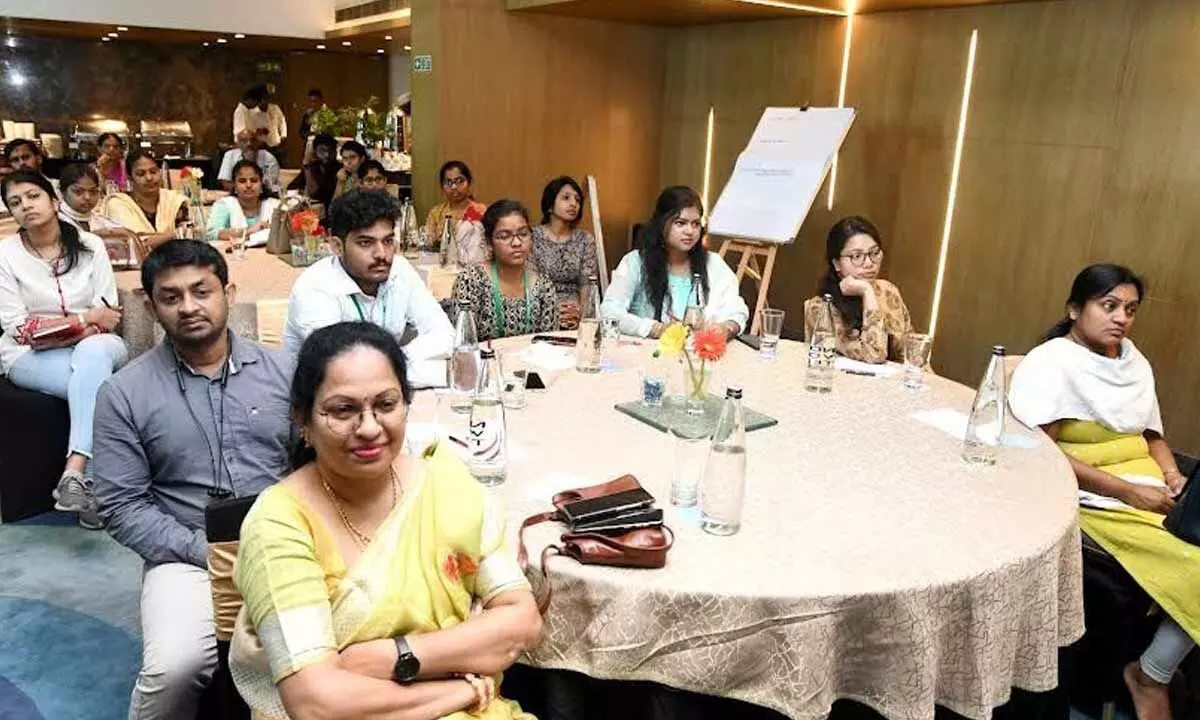 Participants at the session held on T-CAP in Visakhapatnam on Wednesday