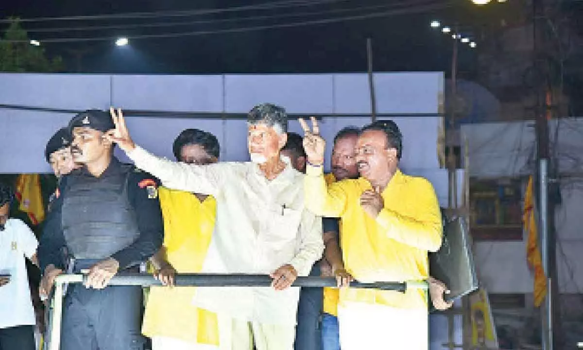 Anakapalli: North Andhra deprived of irrigation projects under YSRCP rule says N Chandrababu Naidu