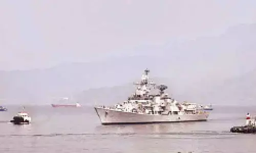 Visakhapatnam: Indian Naval ships visit Da Nang, Vietnam