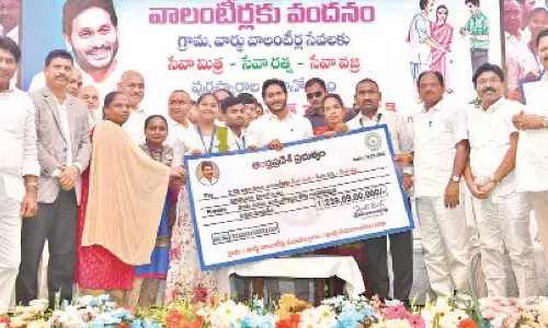 Vijayawada: CM YS Jagan Mohan Reddy wants volunteers to be ‘Jagan army’