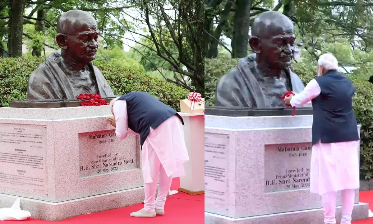 Congress on Modi: Unveil Bapus bust in Japan, then new Parliament on Godses birth anniversary