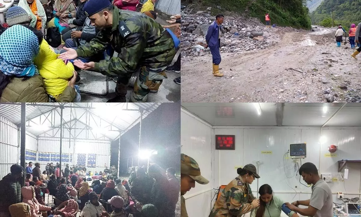 Army rescues 400 stranded tourists in Sikkim