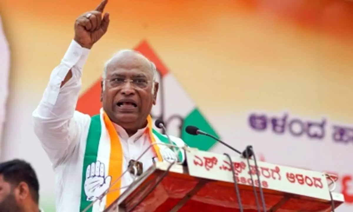 Congress president Mallikarjun Kharge