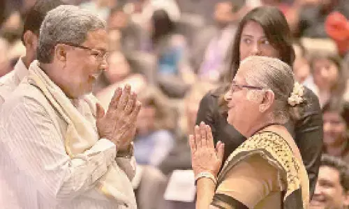 Bengaluru: CM Siddaramaiah attends his grandson’s graduation day at Canadian International School