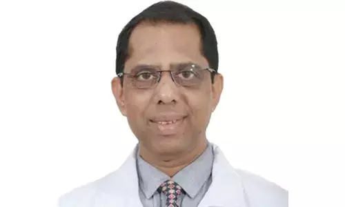 Dr V Balaji addressing the media in Tirupati on Sunday.