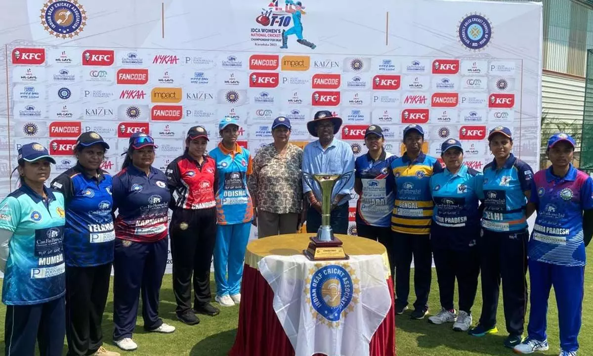 10 states compete in 4th T10 women’s national cricket championship for deaf