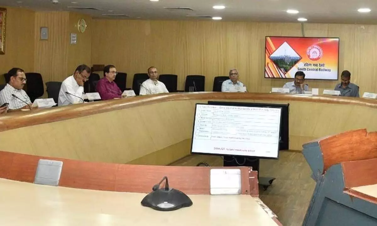 SCR holds review meeting on safety operations of trains