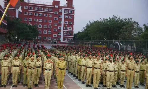 Karimnagar: NCC annual training camp commences at Pramita School