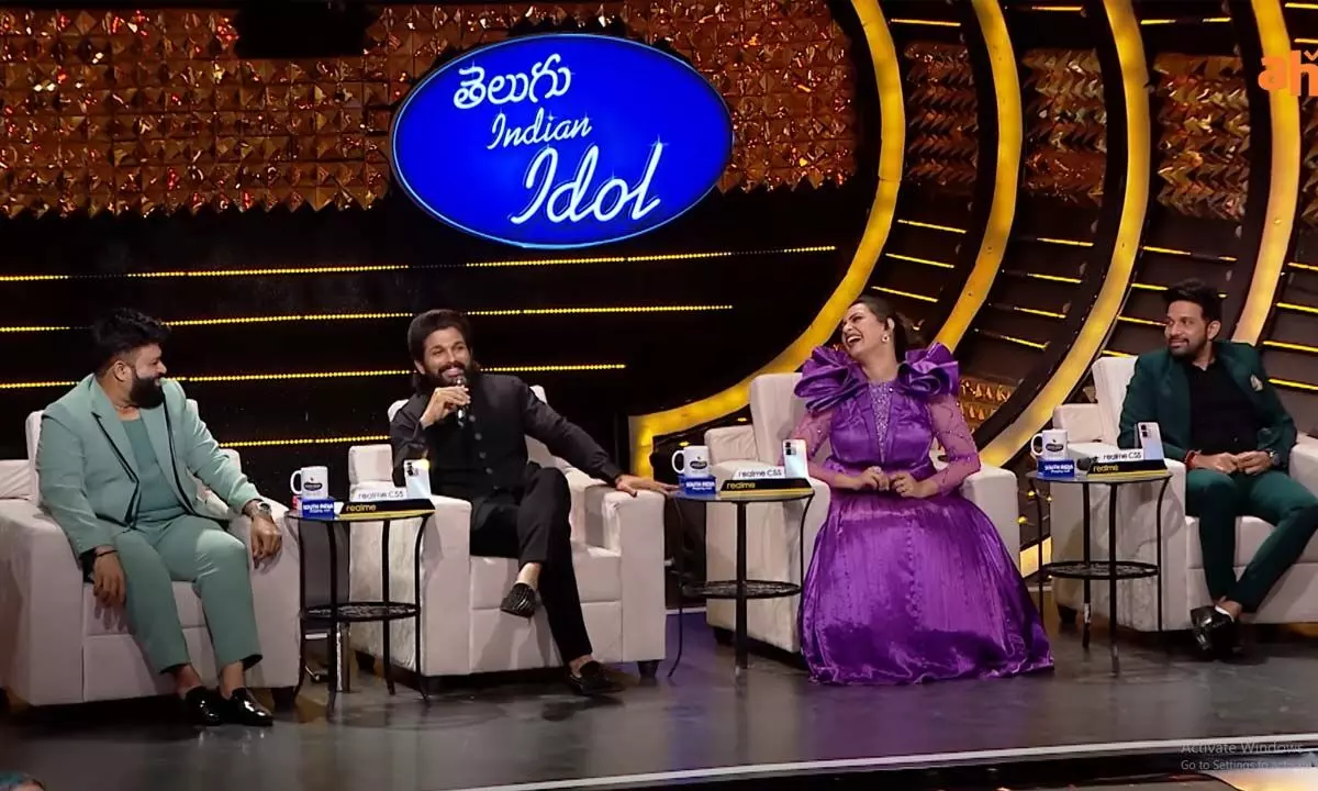 Allu Arjun Graces AHA’s Telugu Indian Idol 2 Finale, Creating Unforgettable Moments Of Music And Magic