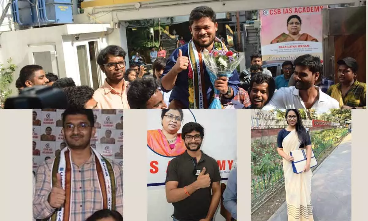 Hyderabad: Telangana Candidates shine in Union Public Service Commission CSE 2022