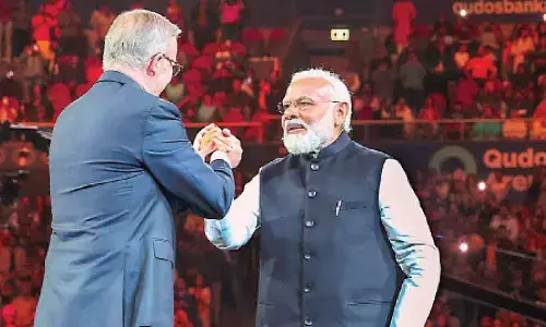 Sydney: The Boss Narendra Modi The Rockstar