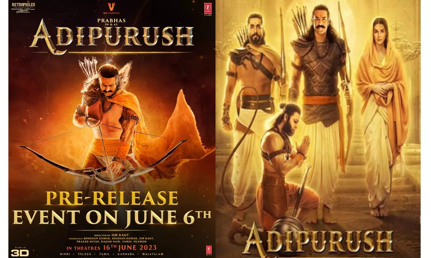 Adipurush Pre-Release Event Set in Tirupati on June 6th