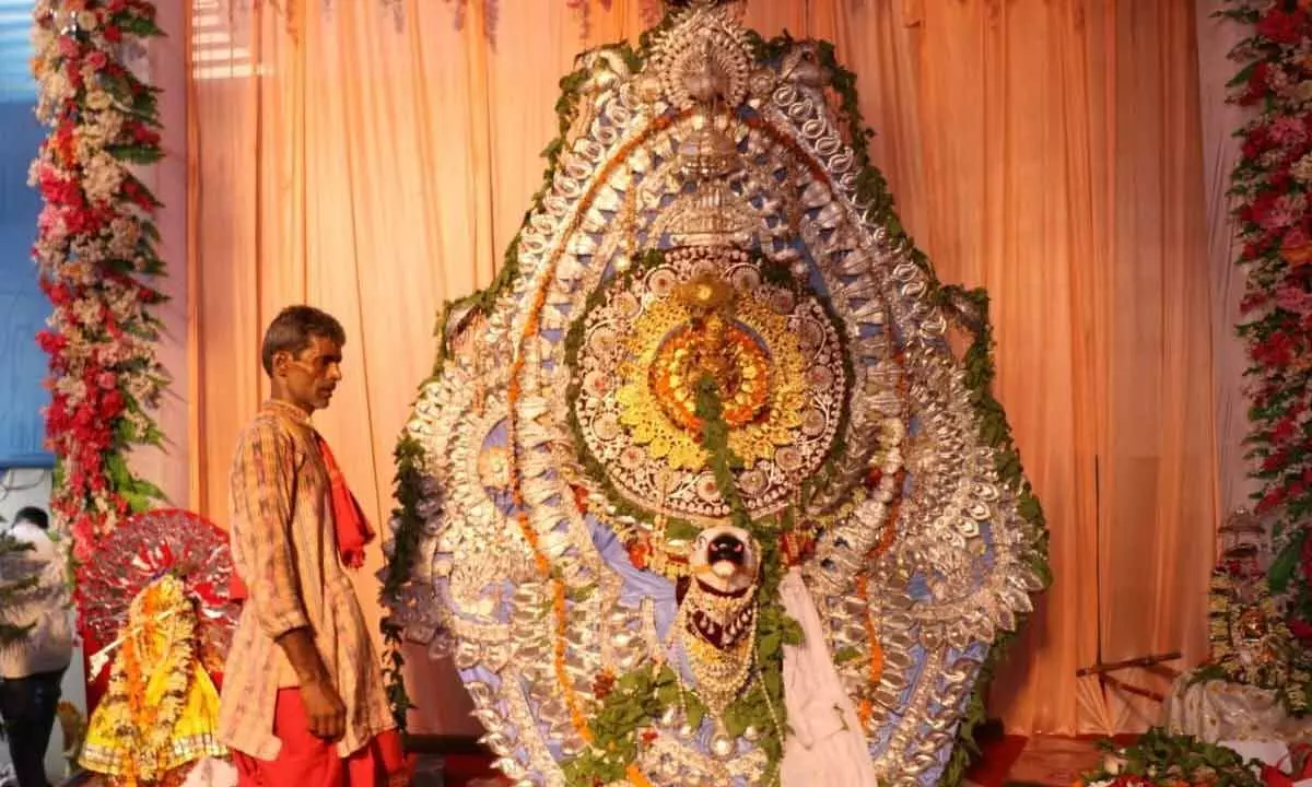 Sital Sasthi divine wedding observed