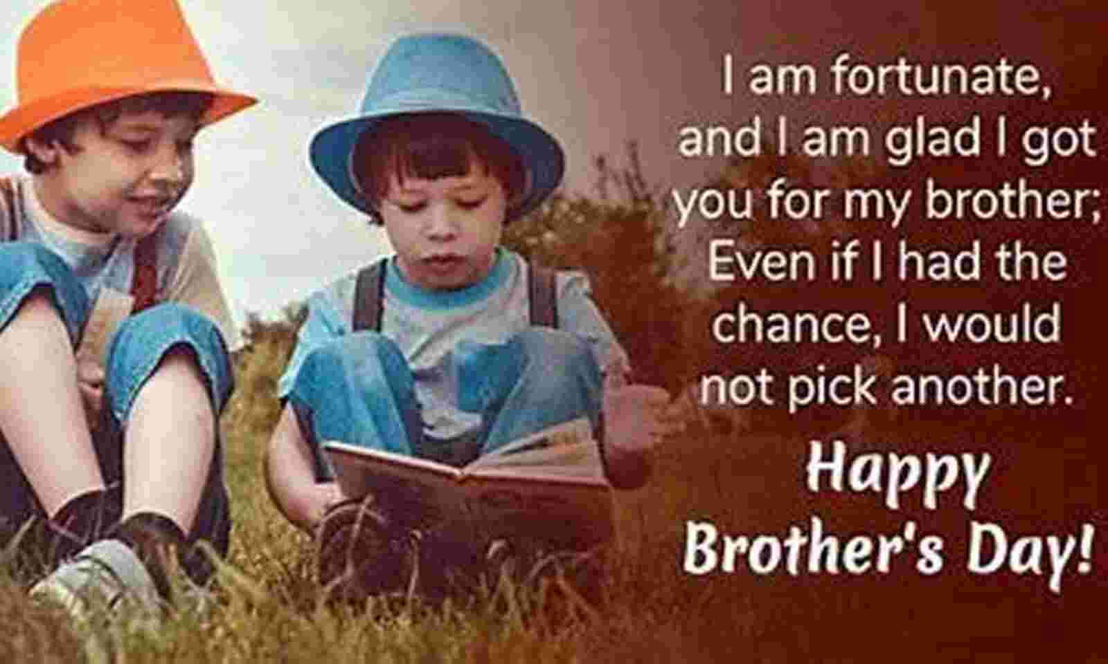 Happy Brothers Day 2023 Wishes Quotes  Images Messages  Images Vibe