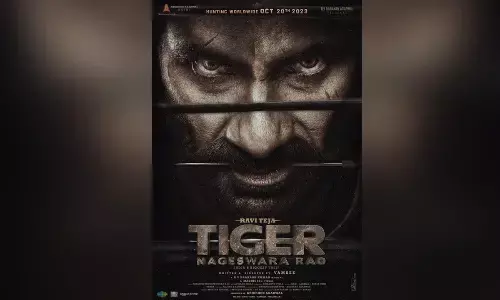 Ravi Teja’s First Look Poster From Tiger Nageswara Rao Is Out