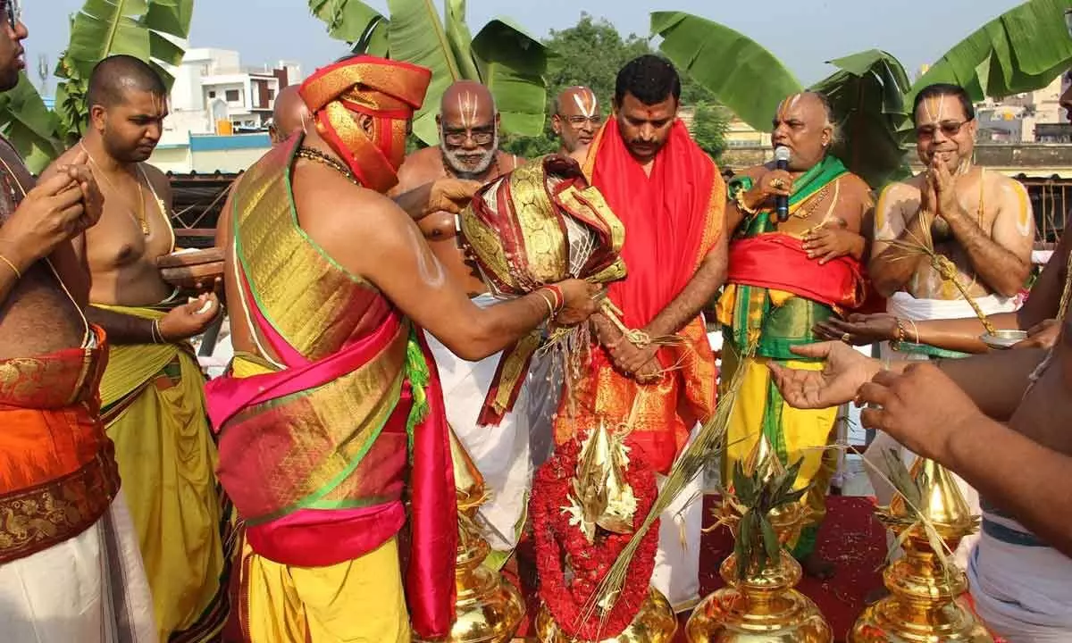 Tirupati: Maha Samprokshanam concludes at Govindaraja Swamy temple