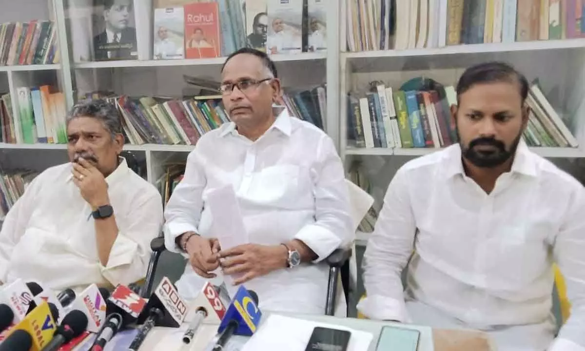 Vijayawada: No use in giving plots to poor in Amaravati says AICC member Kolanukonda Sivaji