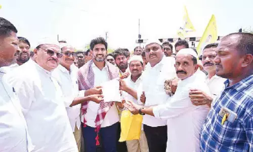 Jammalamadugu: Nara Lokesh alleges grabbing of Wakf properties