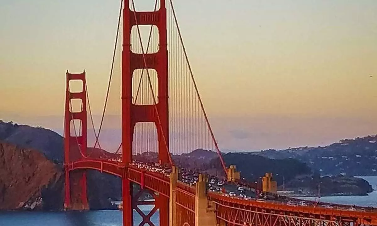 Golden Gate Bridge opened