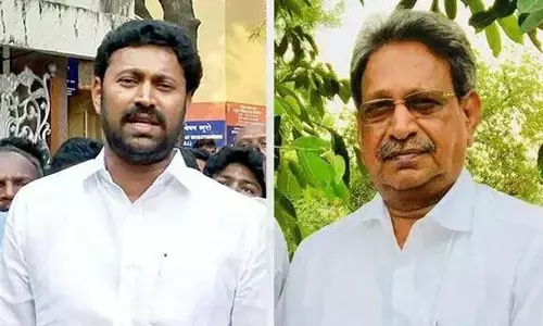MP Avinash Reddy and YS Bhaskar Reddy