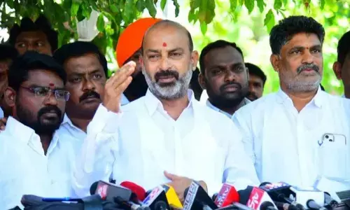 Karimnagar: What has BRS done to celebrate, wonders Bandi Sanjay Kumar