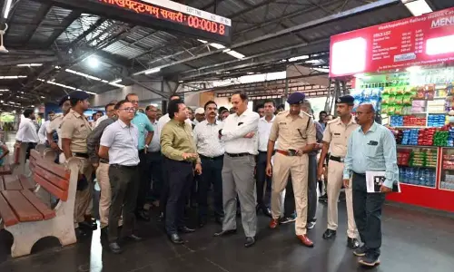 Visakhapatnam: East Coast Railway General Manager conducts comprehensive inspection