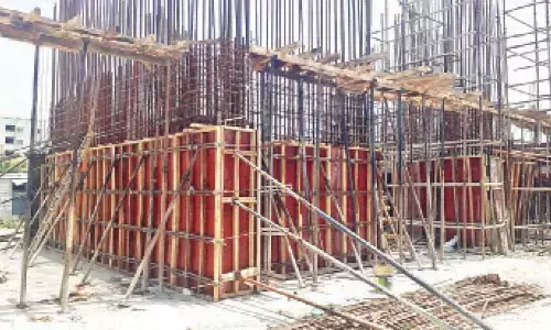 Tirupati station upgradation works going on at brisk pace