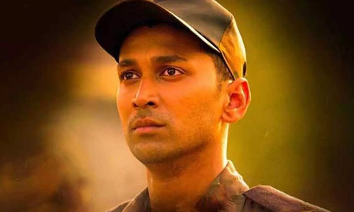 Inspiring movie on a soldier’s bravery; ‘Fouja’ leaves a mark on Karthik Dammu