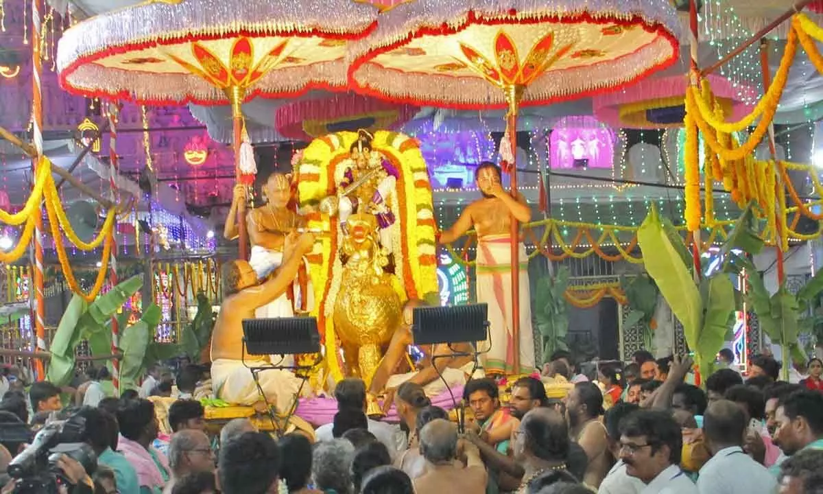 Tirupati: Vahana Sevas performed for Govindaraja Swamy