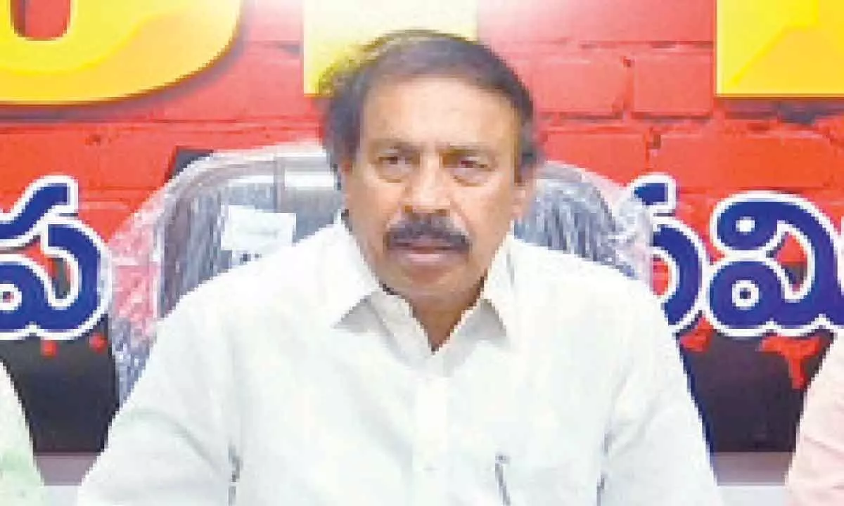Kadapa: Y S Jagan Mohan Reddy owes answer in Viveka case, says CPI state secretary K Ramakrishna