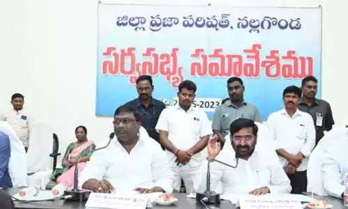 Nalgonda: Farmers urged to advance cultivation of crops says Energy Minister G Jagadish Reddy