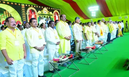 Rajamahendravaram: N Chandrababu Naidu lauded for his able leadership, vision for development