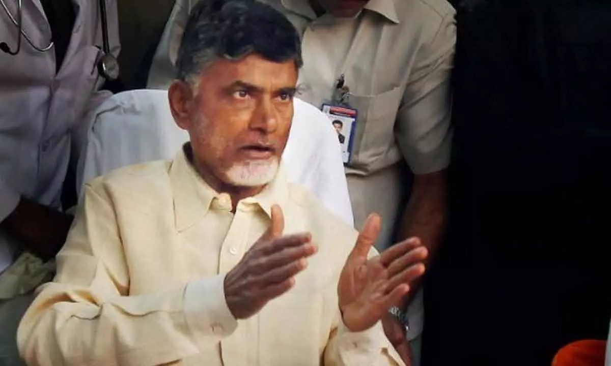 Andhra Pradesh behind by 40 per cent in revenue: Chandrababu Naidu