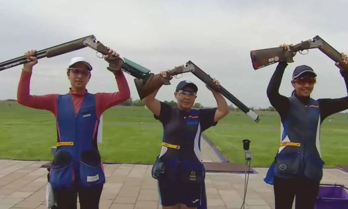 World Cup Shotgun: India end 5th after mixed trap teams fail to get medals