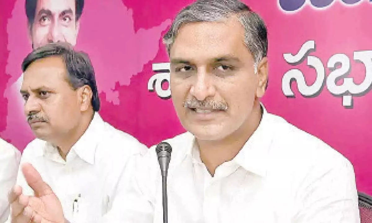 Hyderabad: President should have inaugurated Parliament, charges  T Harish Rao