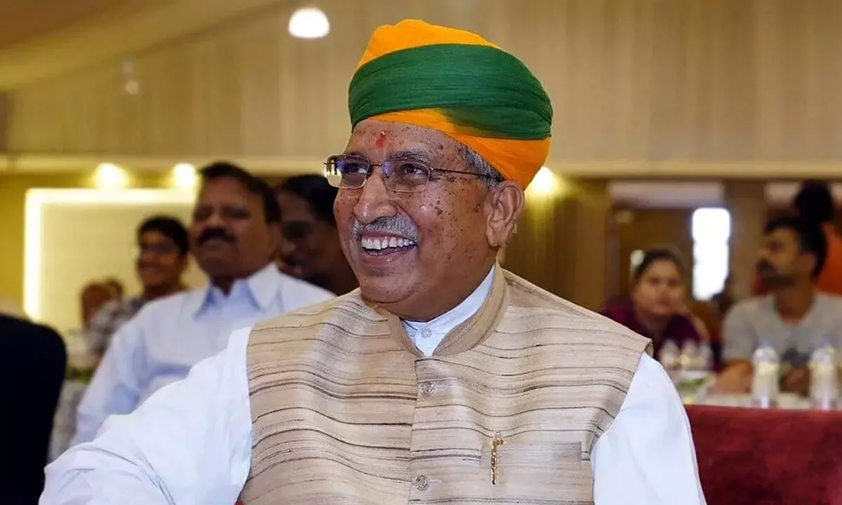 Union Minister of State for Law and Justice Arjun Ram Meghwal