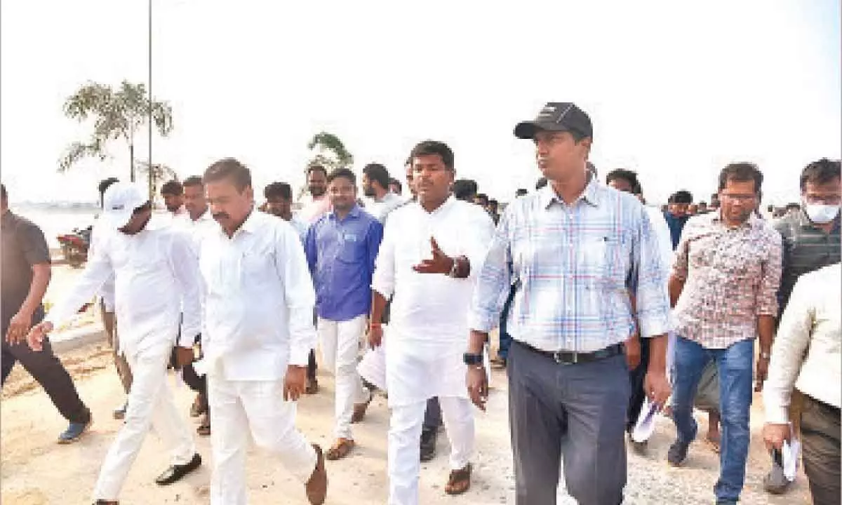 Nellore: Phase-1 works will be completed by Jan 2024, says Gudivada Amarnath