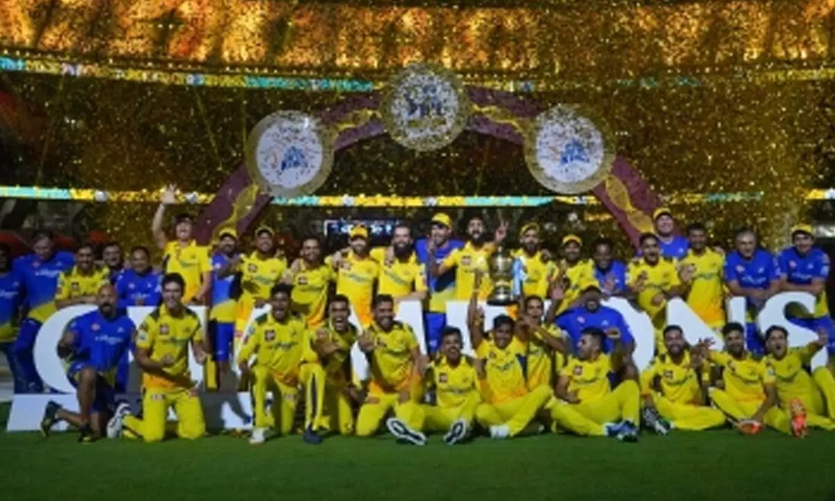 Jubilant CSK players dedicate fifth IPL title to retiring Ambati Rayudu