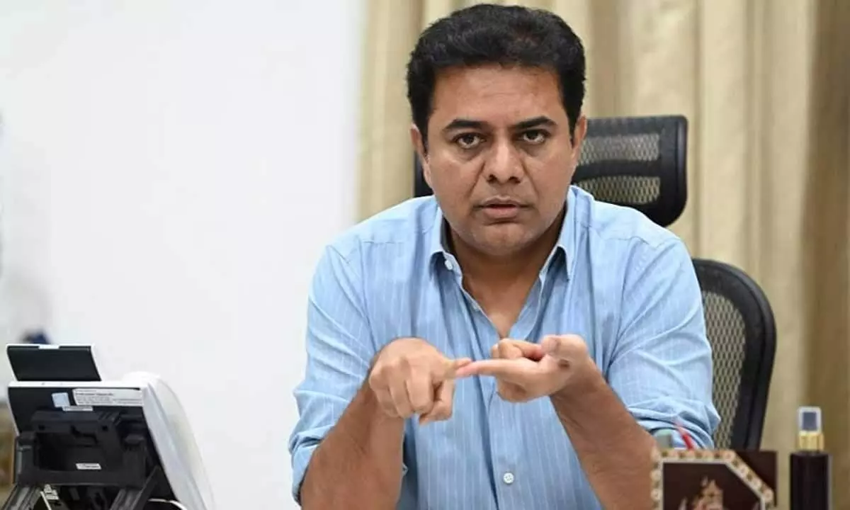 Telangana Municipal Administration and Urban Development Minister KT Rama Rao