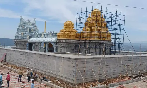 A view of Balaji temple in Jammu