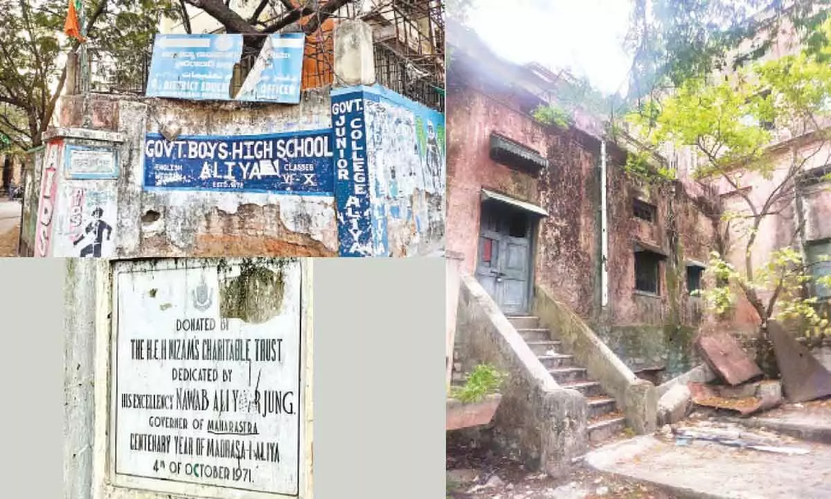 Hyderabad: Aliya school continues to wallow in neglect, cries for govt attention