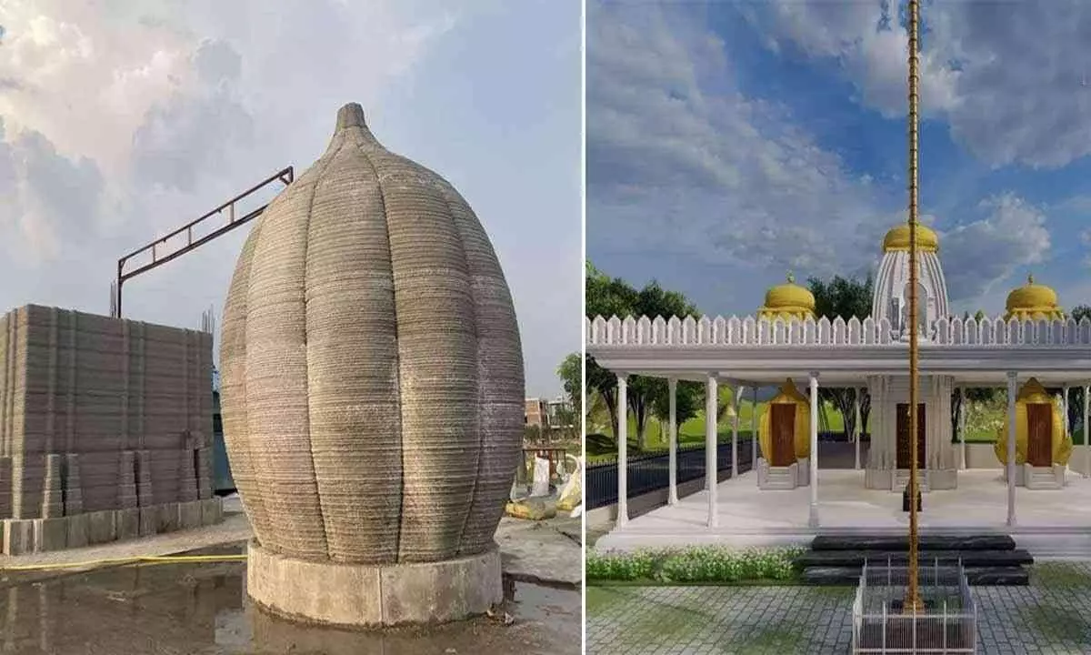 Worlds first 3D Printed Hindu Temple in Siddipet Soon