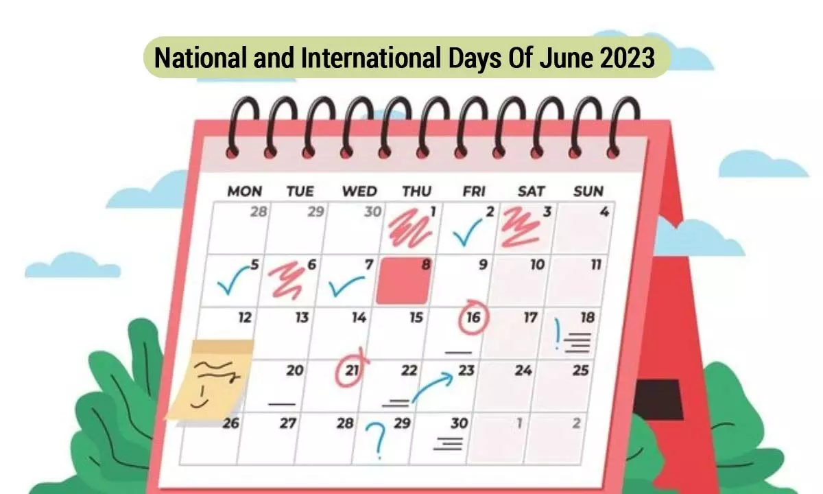 National and International Days Of June 2023