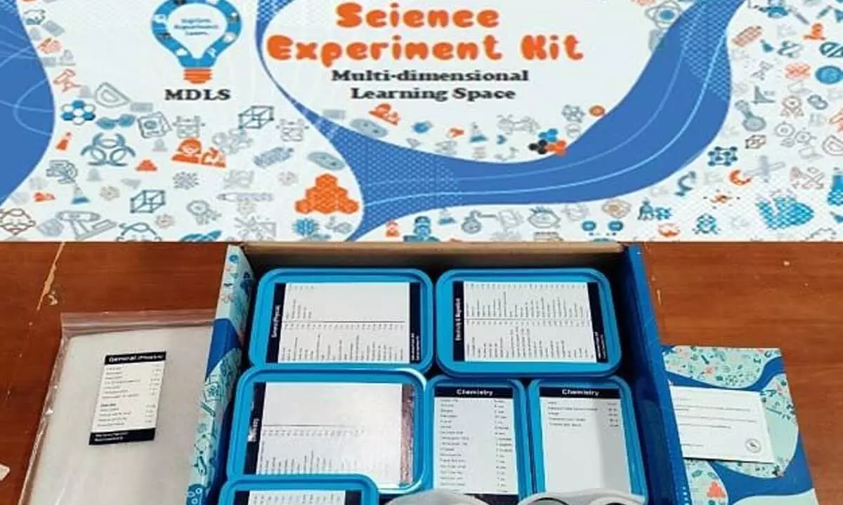 City NGO distributes ‘Science lab in a box’ kits to school students